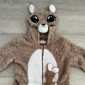 Kangaroo Onsie Pajamas Adult Size XS. Brand New- No Tags